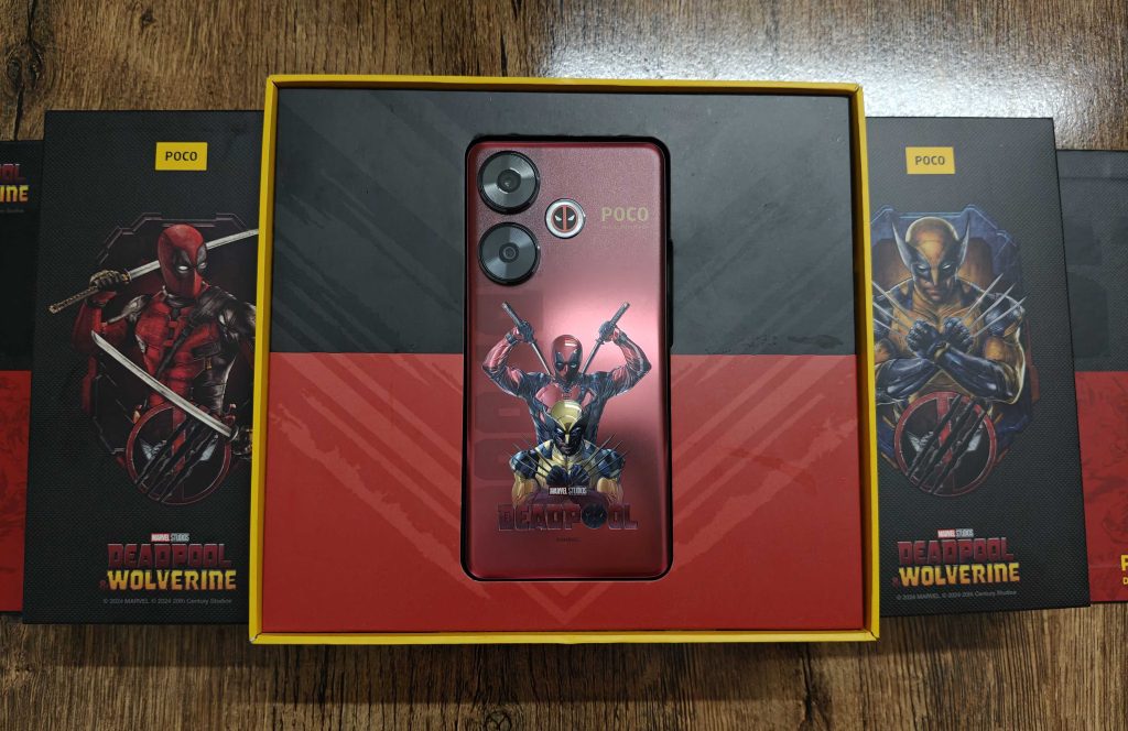 Poco F6 Deadpool Edition